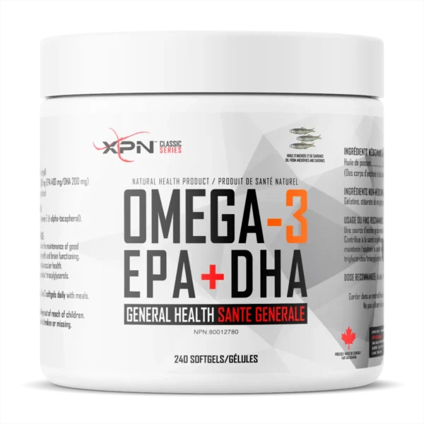 XPN - Omega-3 EPA+DHA - 240 softgels