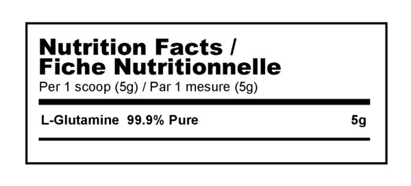 XPN - Gluta-X - Ingredients