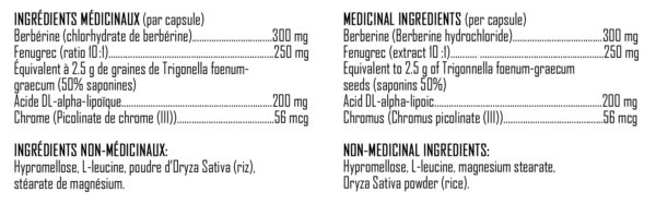 XPN - Glycem-X 2.0 - Ingredients