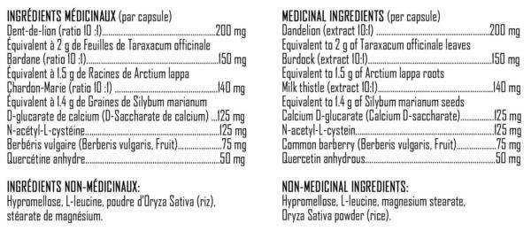 XPN - Opti Liver - Ingredients