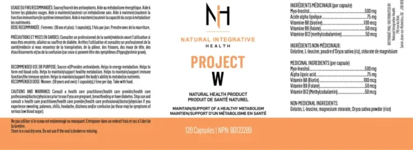 NIH - PROJECT W - label