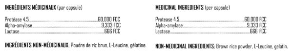 XPN - Pro Enzymes - Ingredients