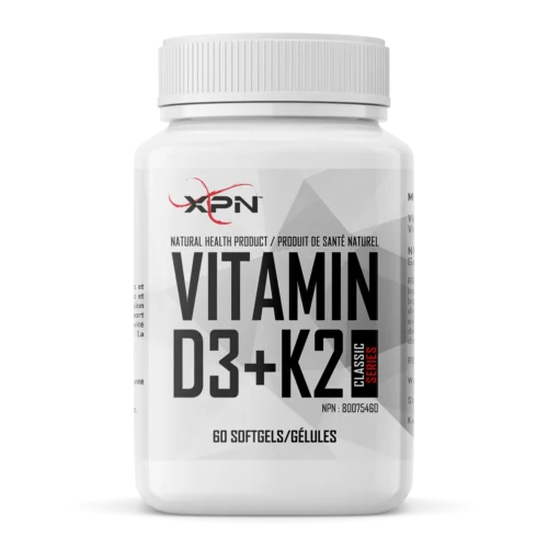 XPN - Vitamin D3+K2 - 60 softgels