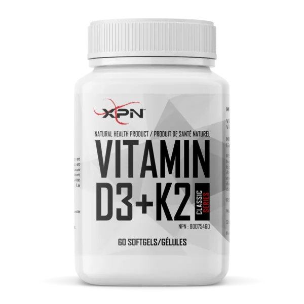 XPN - Vitamin D3+K2 - 60 softgels