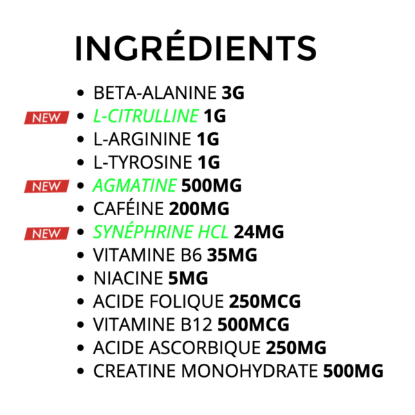 XPN - Warning 2.0 - Ingredients